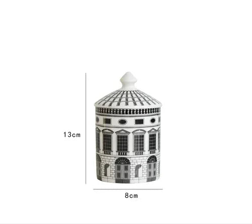 Ceramic Building Jar - Floral Fawna