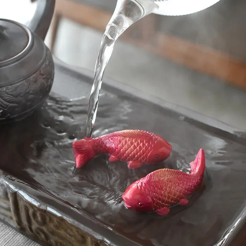 Colour-Changing Koi Ornaments - Floral Fawna