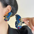 Butterfly Wing Earrings - Floral Fawna