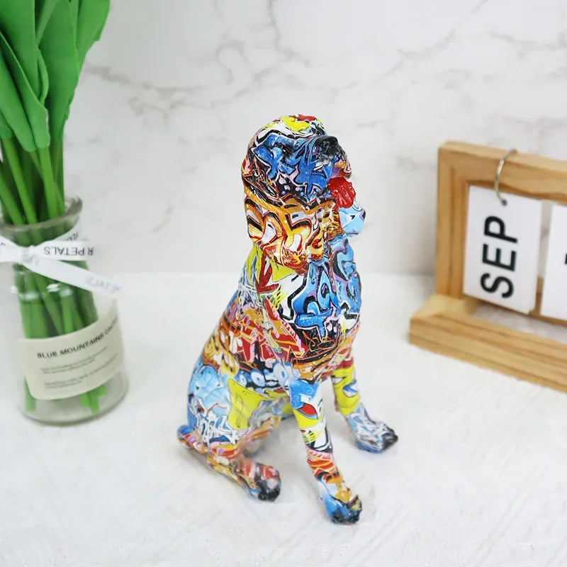 Abstract Cocker Spaniel Sculpture