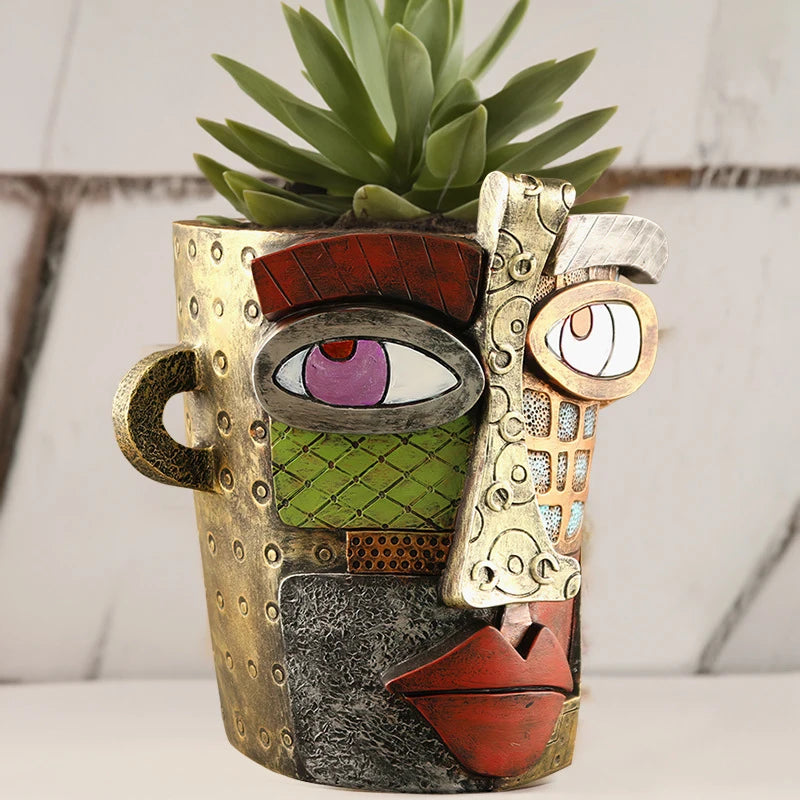 Abstract Face Planter - Floral Fawna