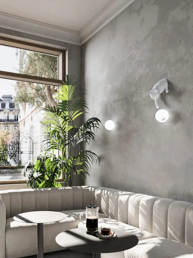 Cat & Mouse Wall Lamp