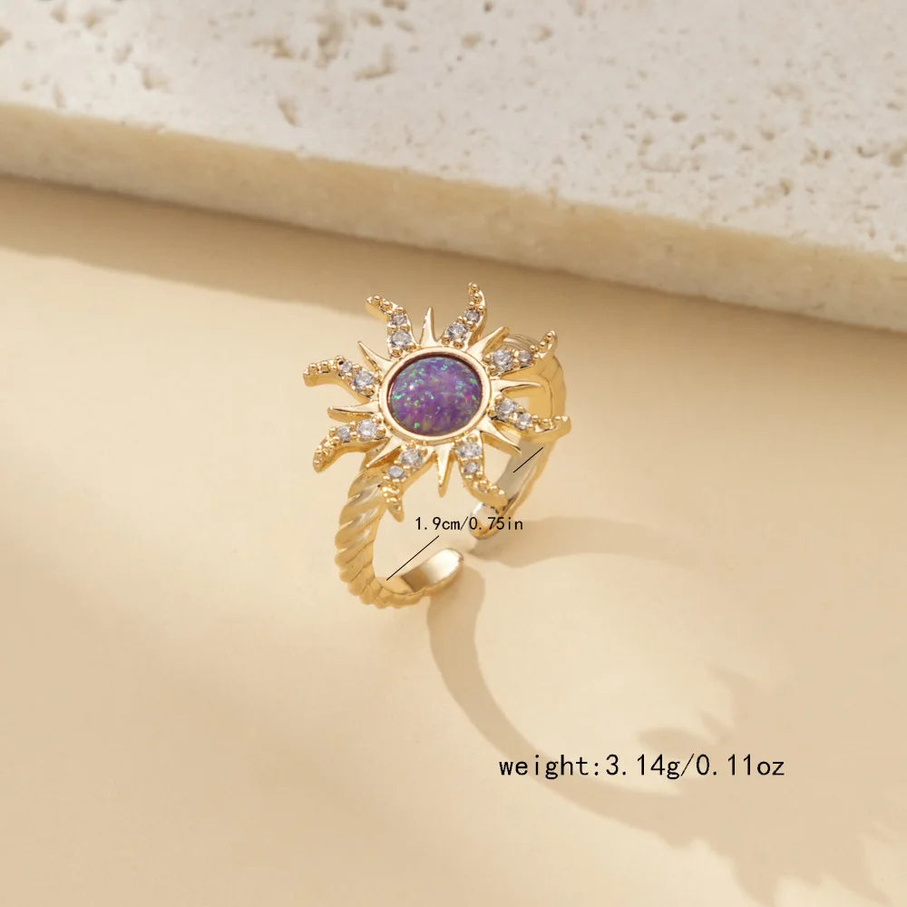 Opal Sun Jewellery Set - Floral Fawna