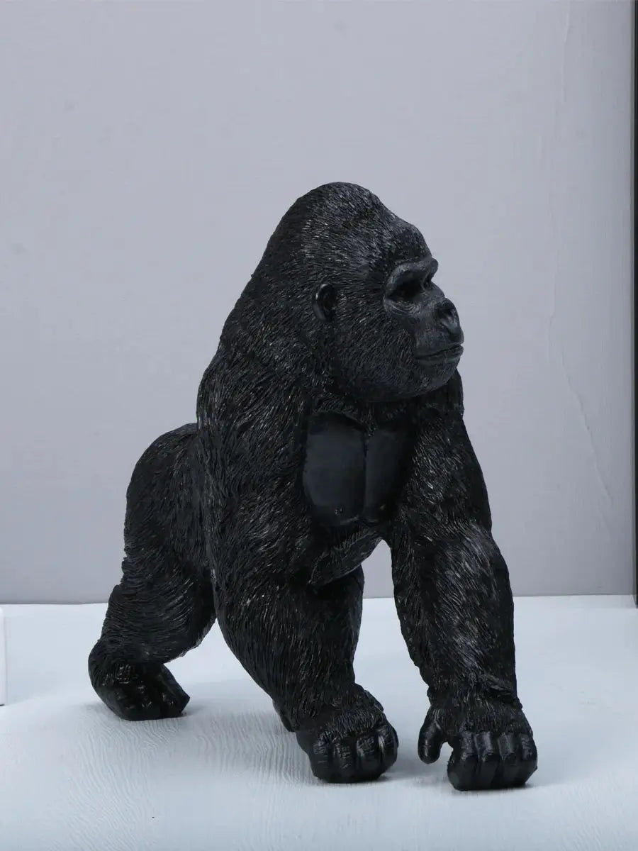 Resin Gorilla Ornament - Floral Fawna