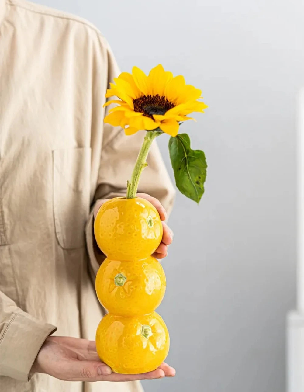 Ceramic Fruits Vase