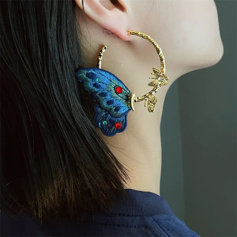 Butterfly Wing Earrings