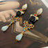 Egyptian Woman Dangle Earrings - Floral Fawna