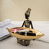 African Woman Trinket Tray - Floral Fawna
