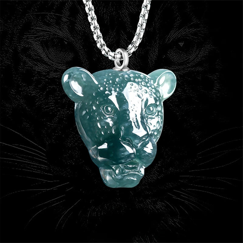 Jade Leopard Necklace