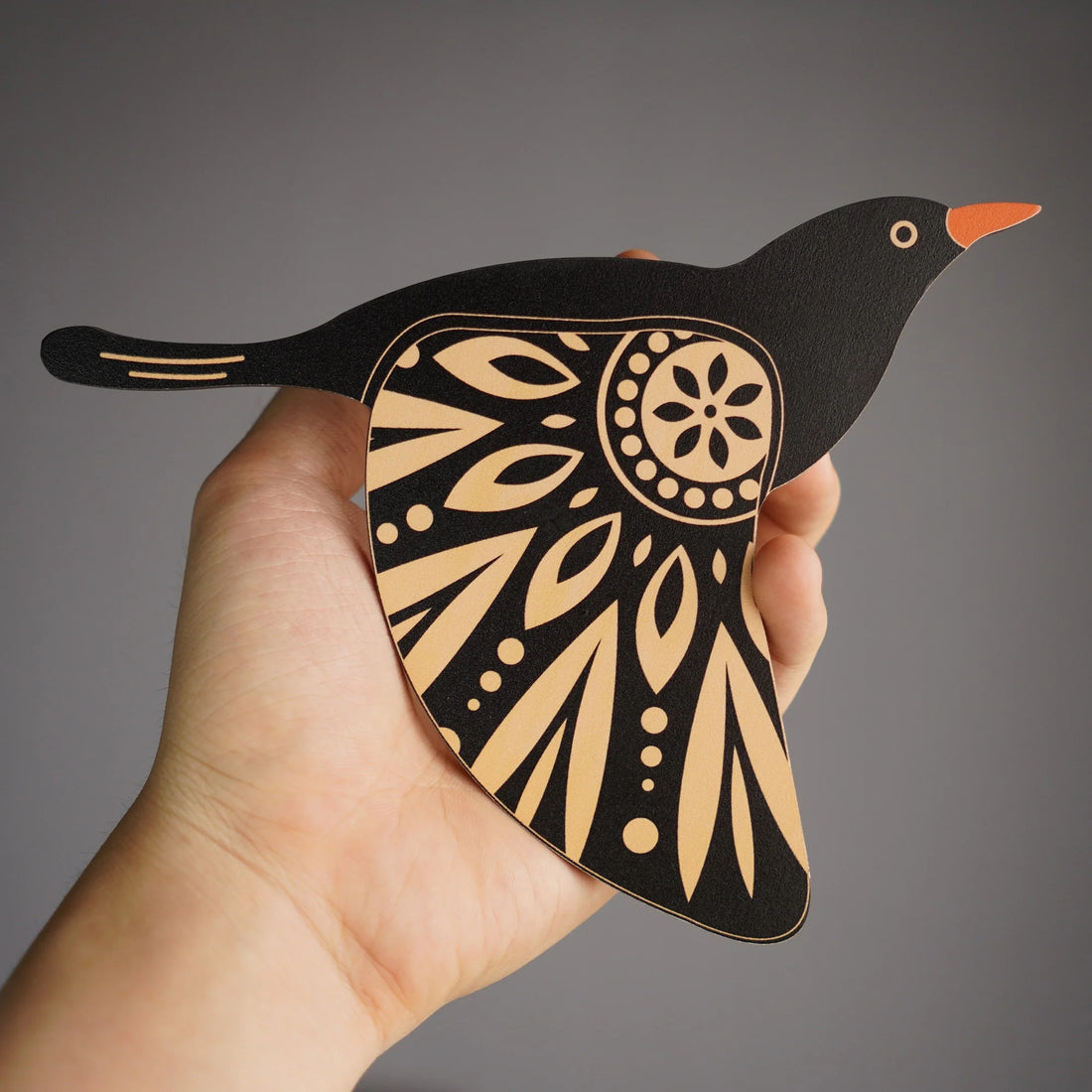 Wooden Bird Wall Art Set - Floral Fawna