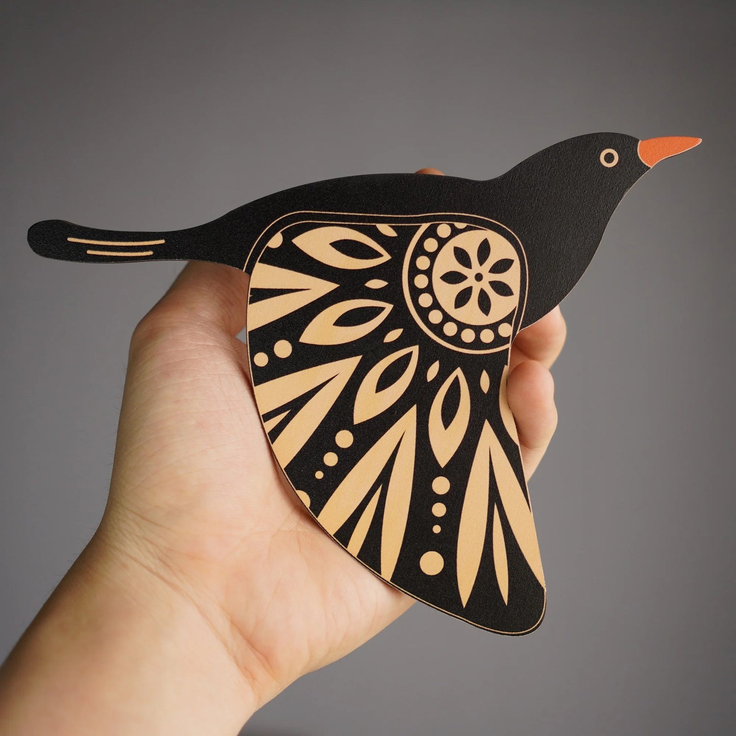 Wooden Bird Wall Art Set - Floral Fawna