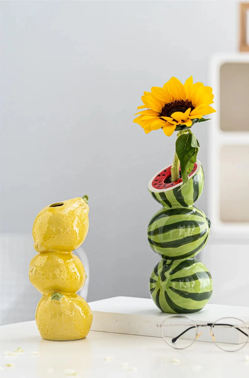 Ceramic Fruits Vase