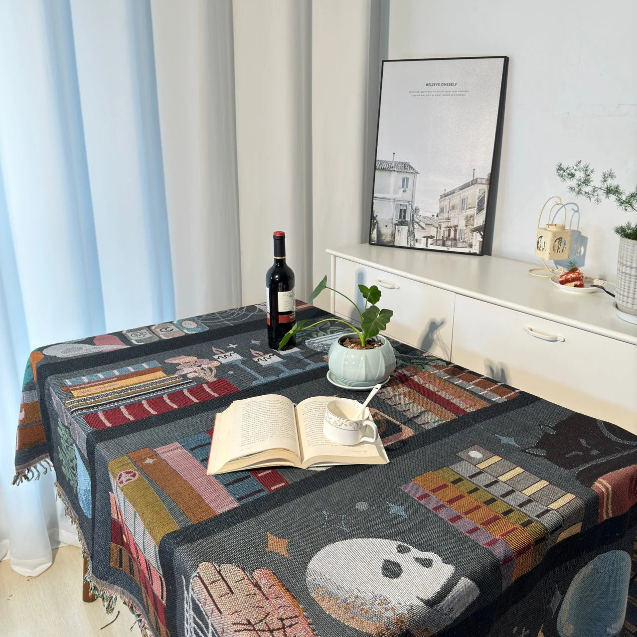 Witchcraft Tapestry Throw - Floral Fawna