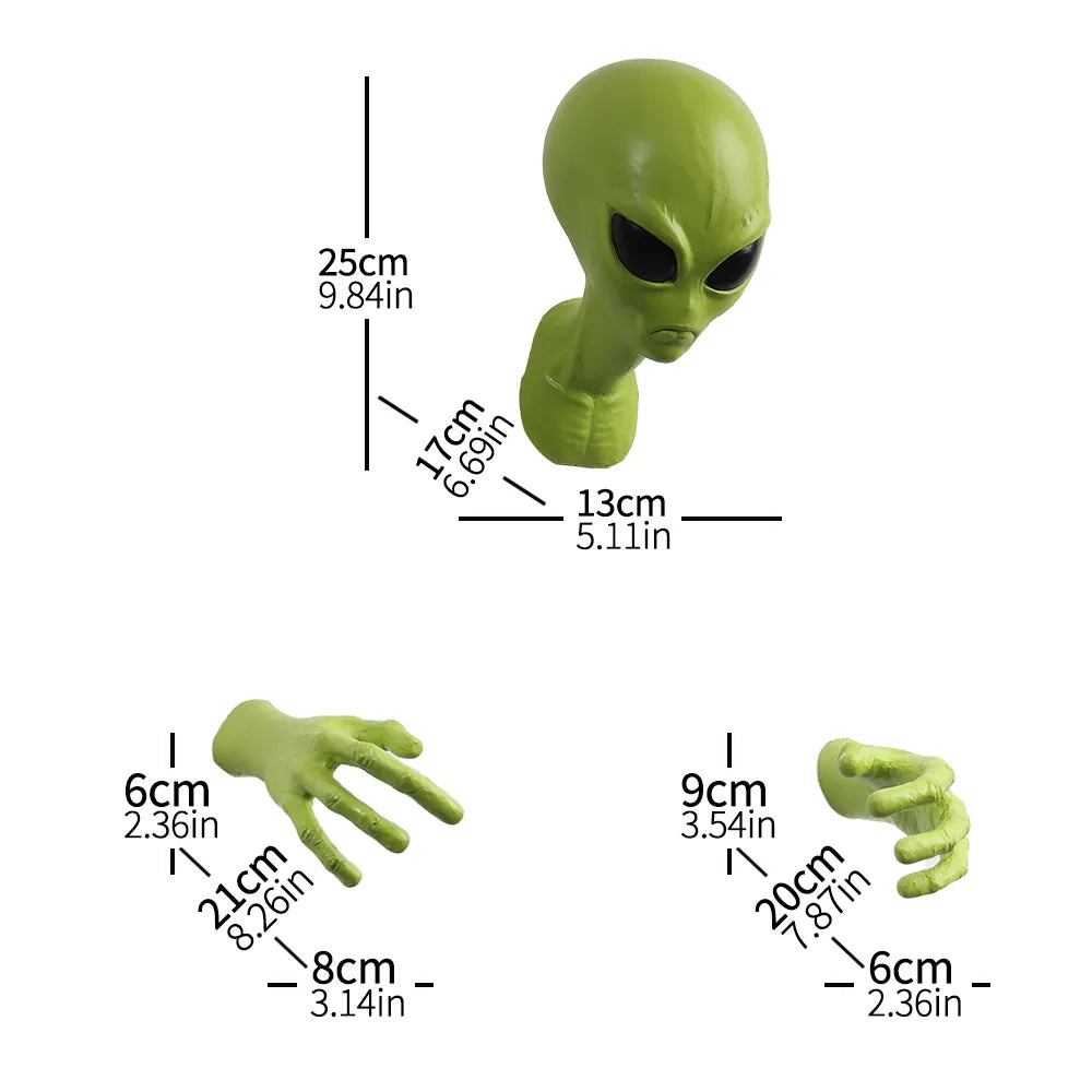 Alien Wall Ornament - Floral Fawna
