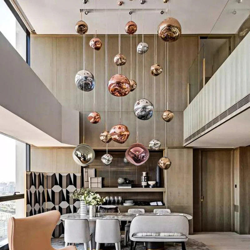 Lava Pendant Light - Floral Fawna