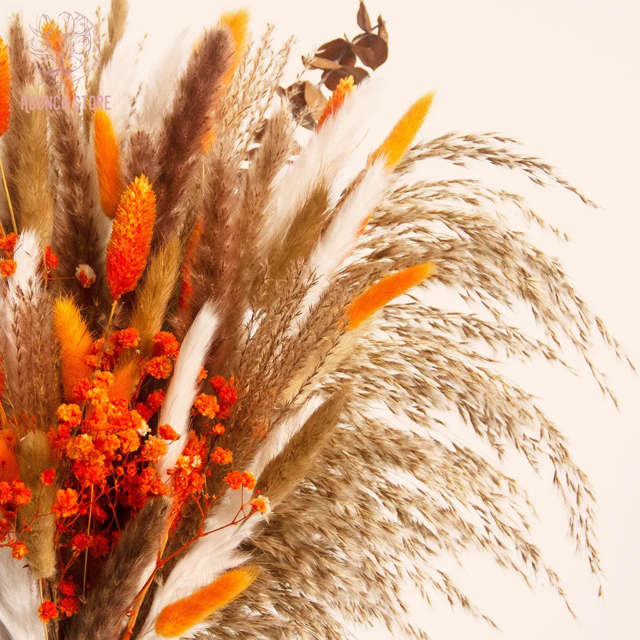 Dried Pampas Grass & Rabbit Tail Bouquet - Floral Fawna