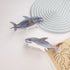 Great White Shark Claw Clip - Floral Fawna