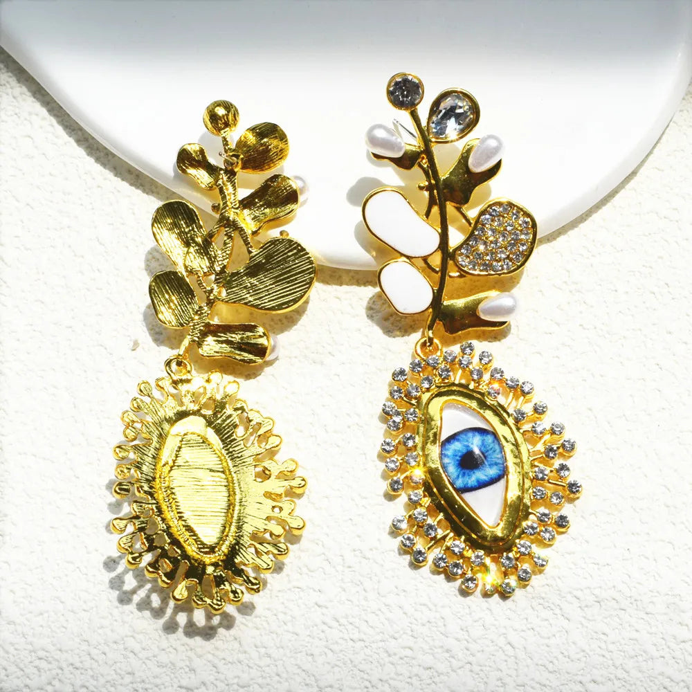 Vine & Eyes Dangle Earrings