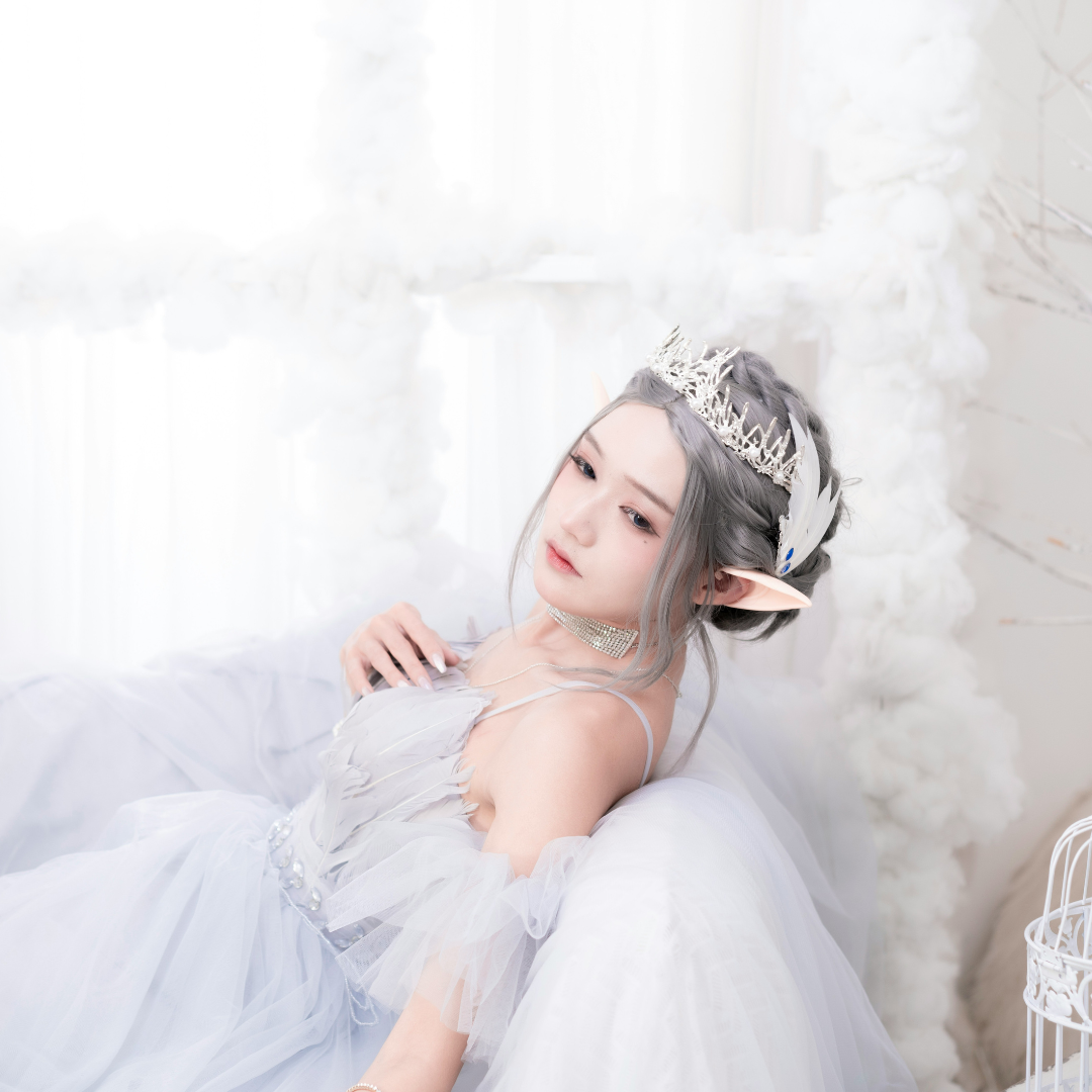 Ice Queen Tiara Headband - Floral Fawna