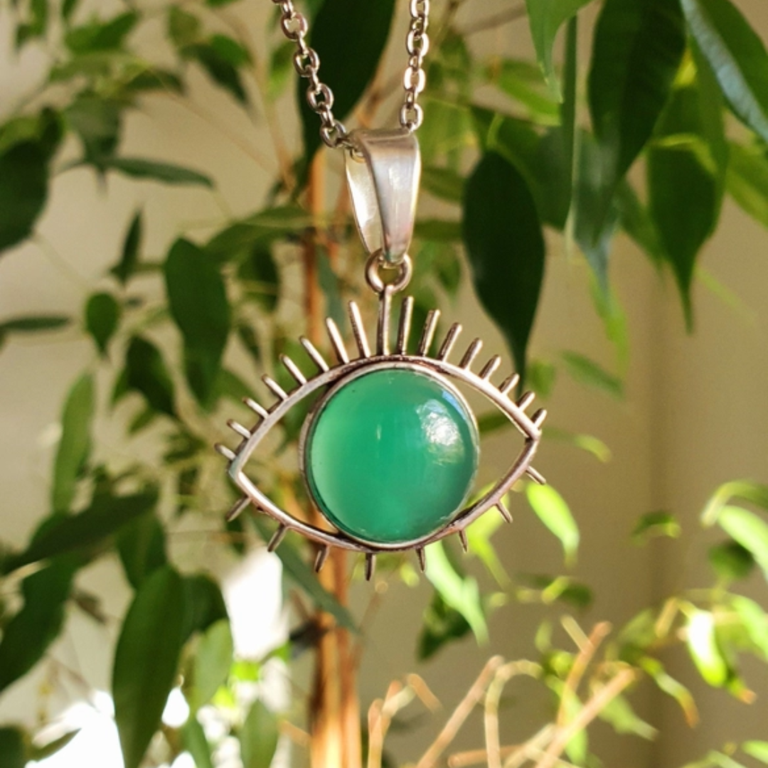 Evil Eye Crystal Necklace