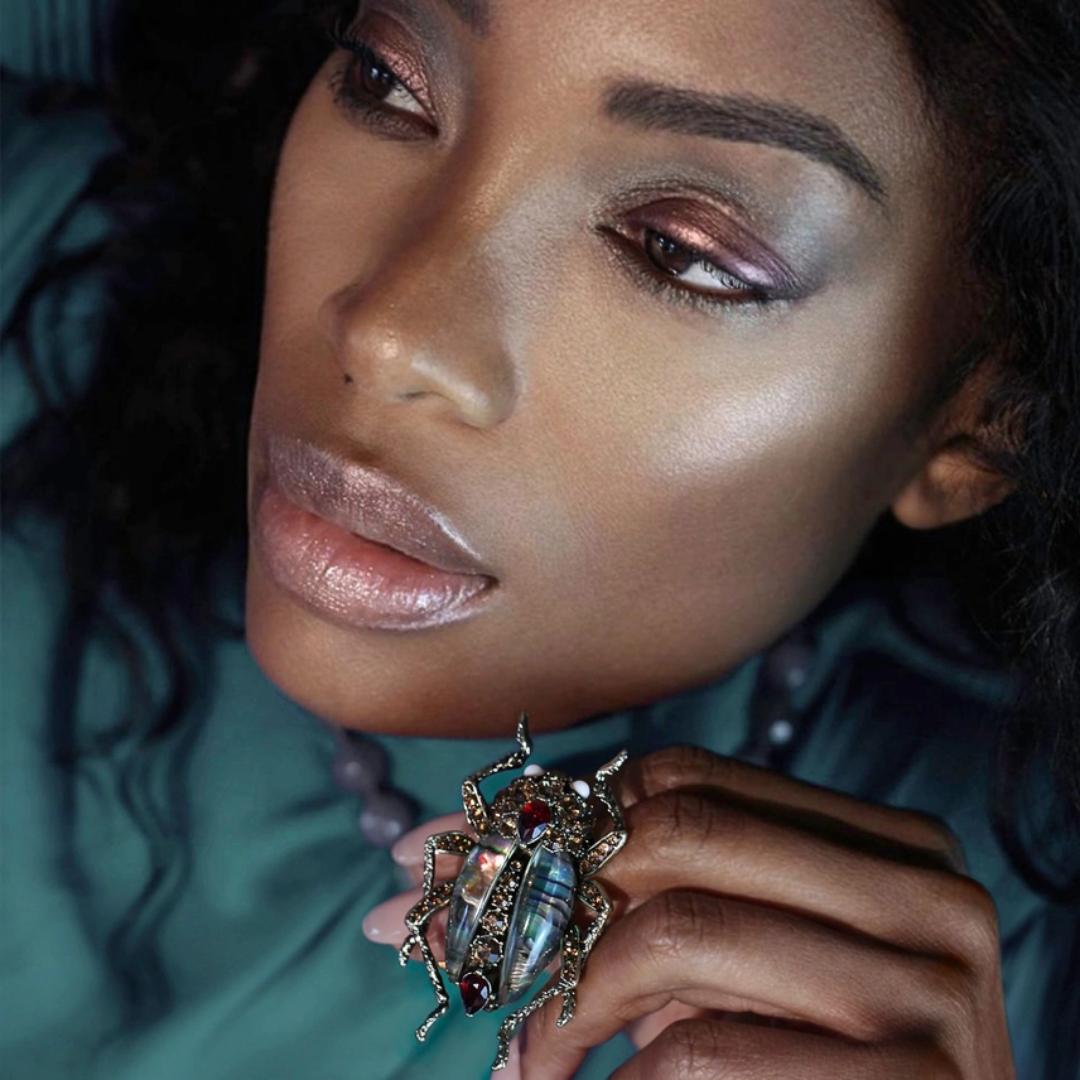 Beetle Statement Necklace