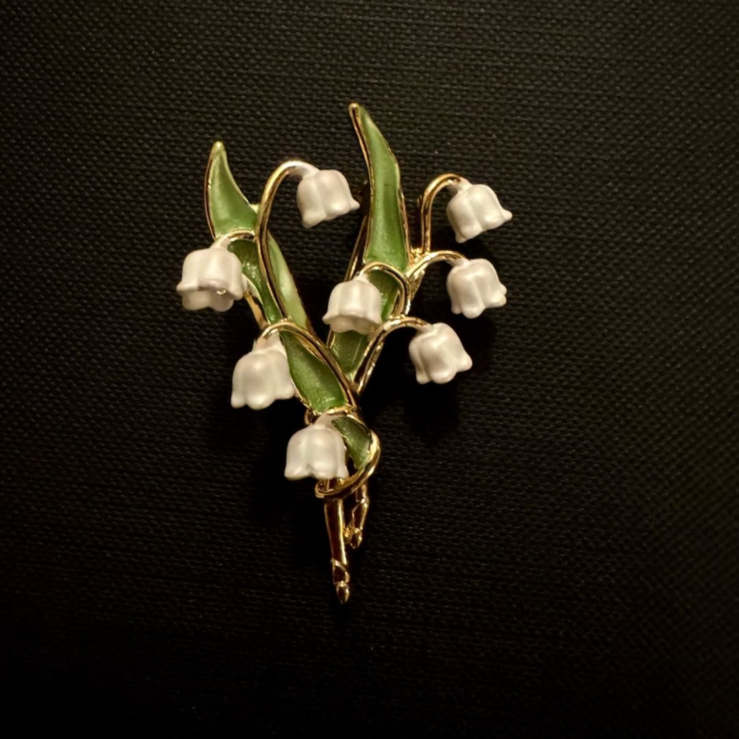 Lily of the Valley Brooch
