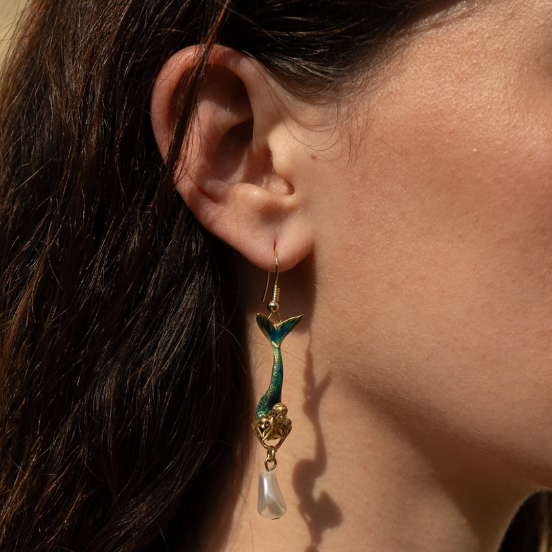 Mermaid Drop Earrings