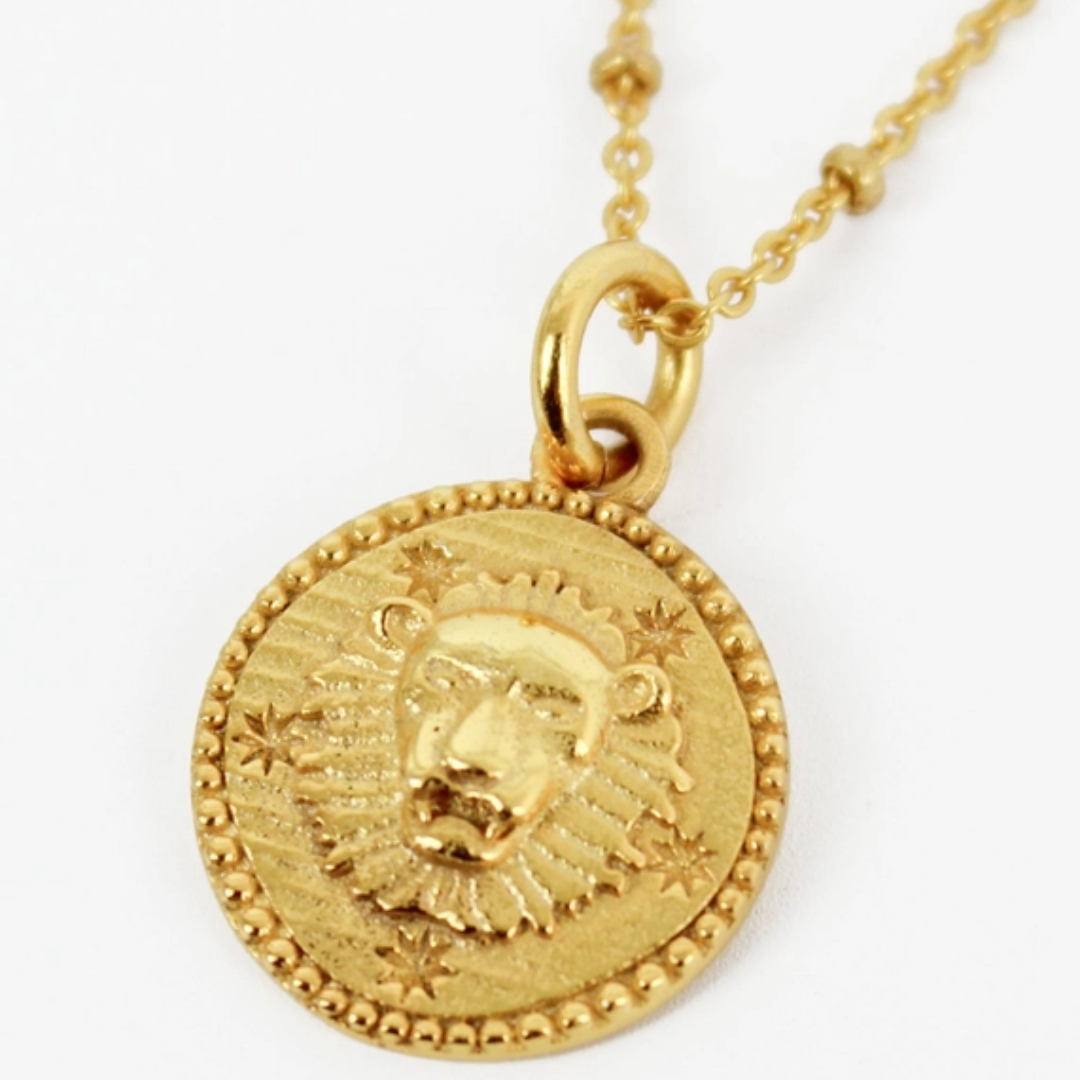 18K Gold Plated Horoscope Necklace
