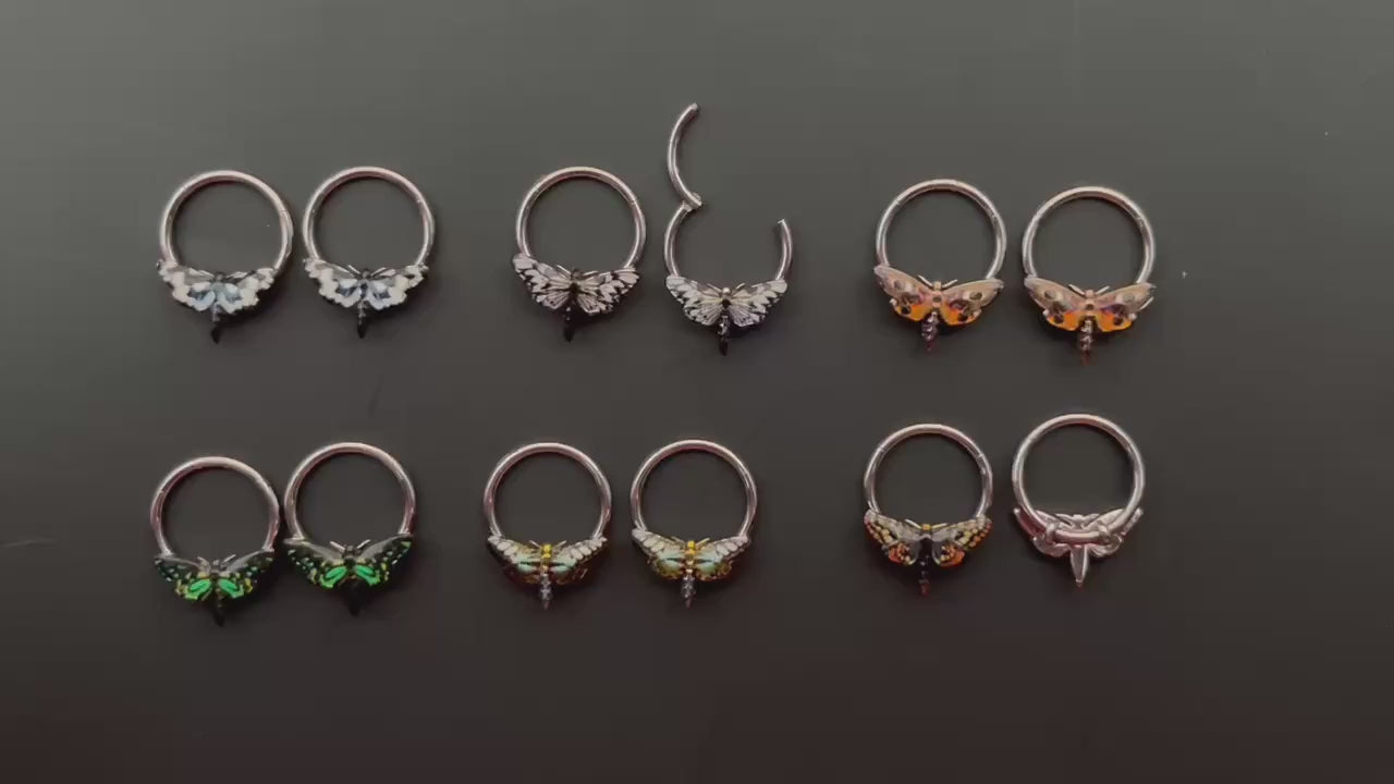Moth Septum Nose Ring