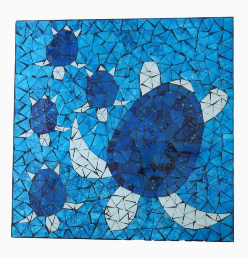 Turtle Mosaic Wall Hanging