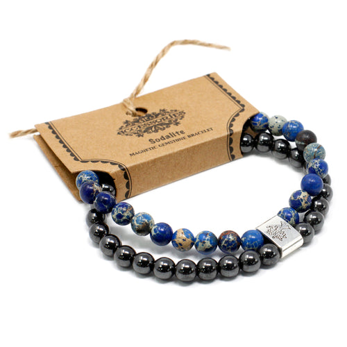 Magnetic Soladite Bracelet - Floral Fawna