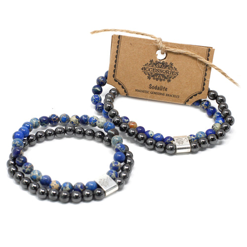 Magnetic Soladite Bracelet - Floral Fawna