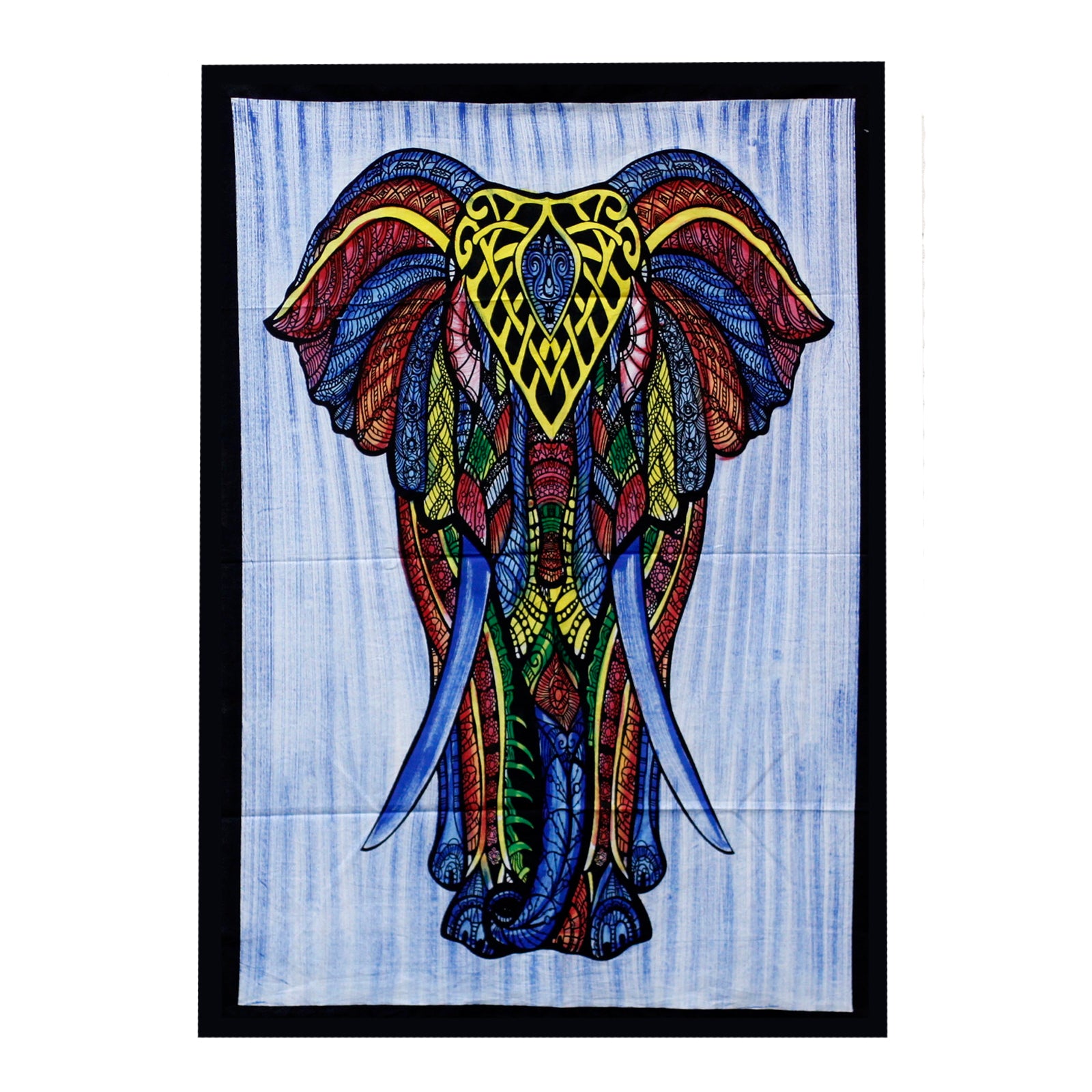 Hand Brushed Cotton Wall Hangings - Floral Fawna