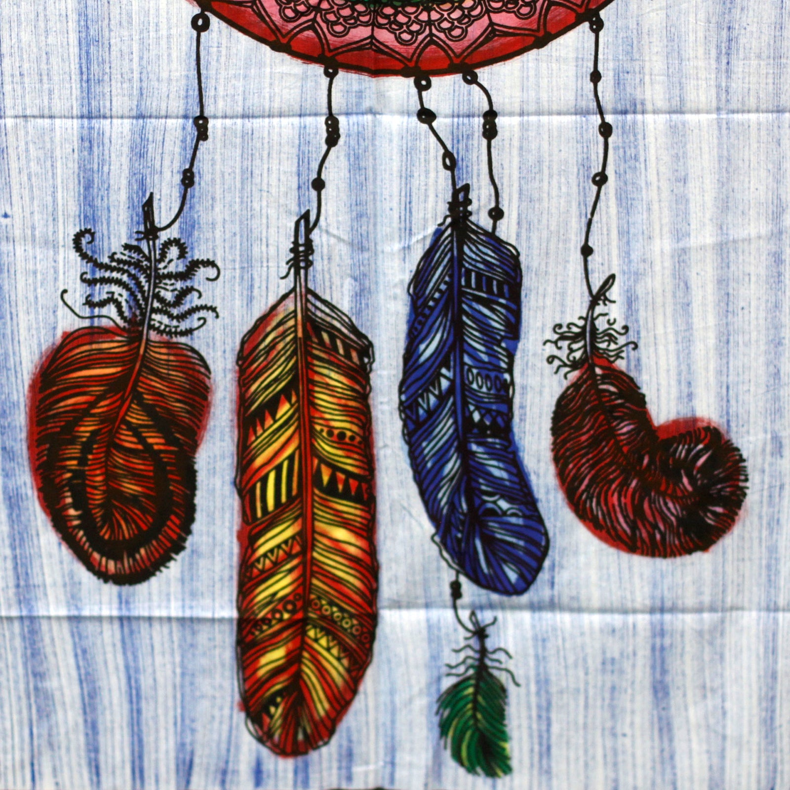 Hand Brushed Cotton Wall Hangings - Floral Fawna