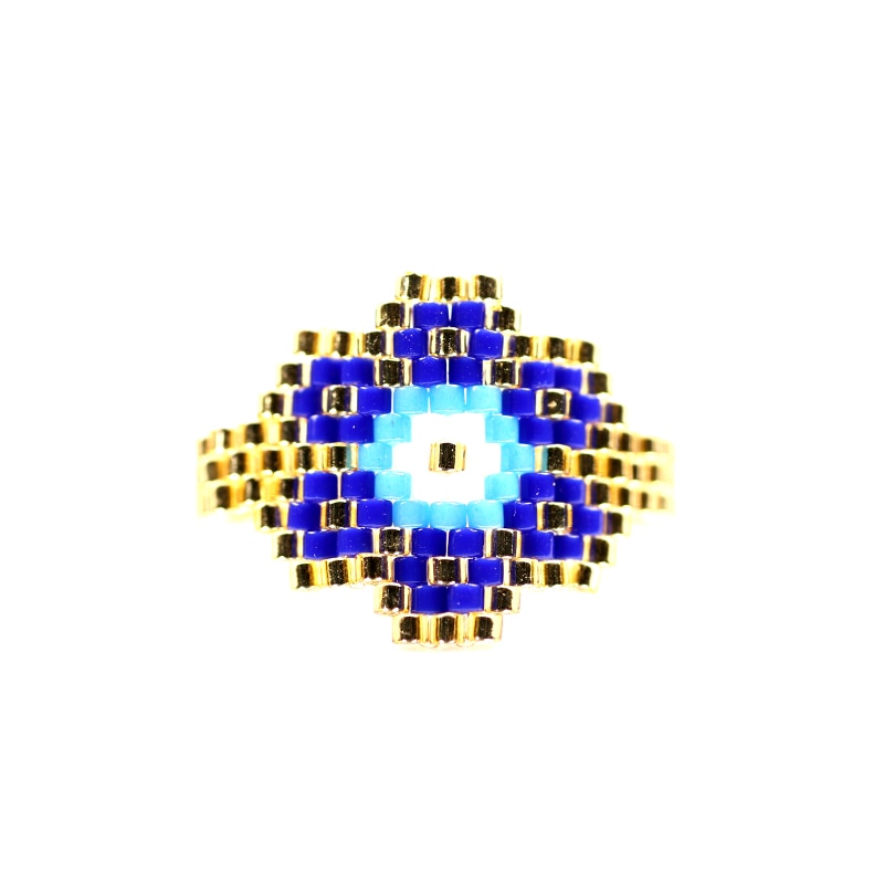 Miyuki Ring - Floral Fawna