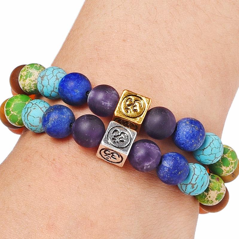 7 Chakra & Tree Of Life Healing Bracelet - Floral Fawna