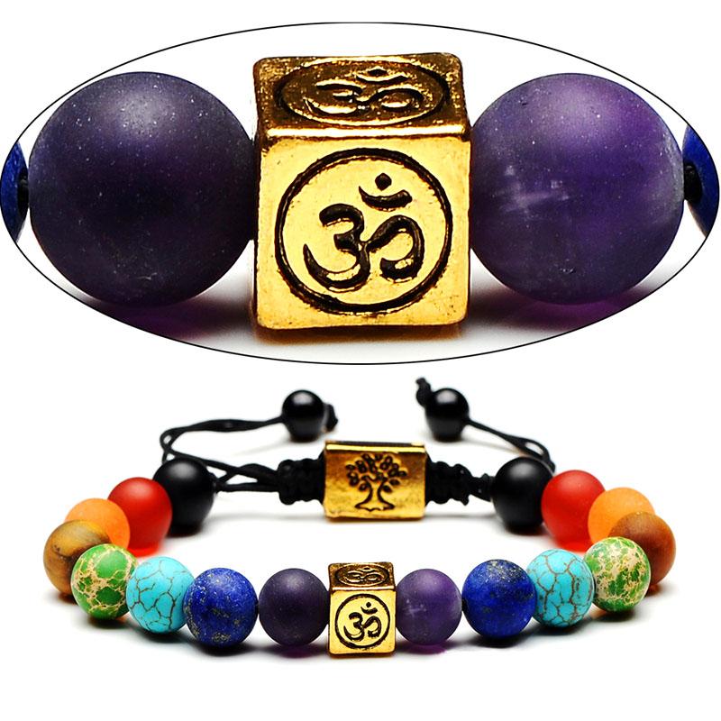 7 Chakra & Tree Of Life Healing Bracelet - Floral Fawna