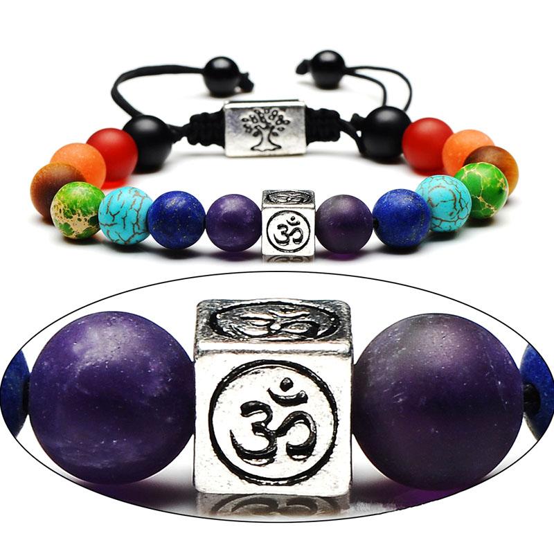 7 Chakra & Tree Of Life Healing Bracelet - Floral Fawna