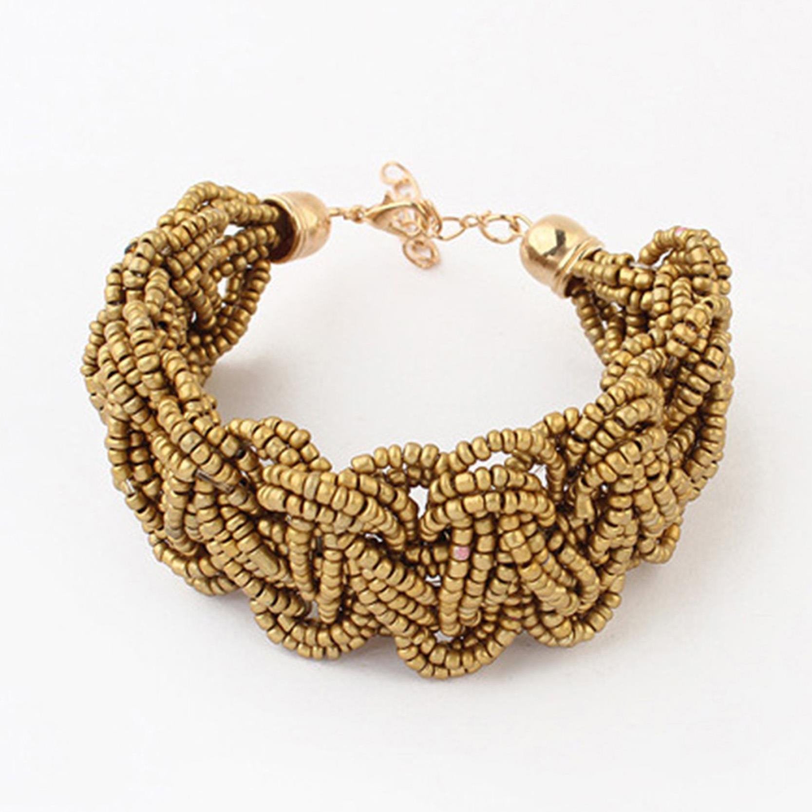 Multicolor Vintage Cuff Bracelets - Floral Fawna