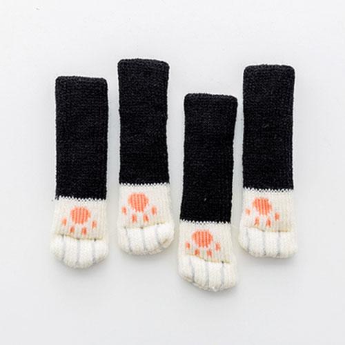 Kitty Cat Paw Chair Socks - Floral Fawna