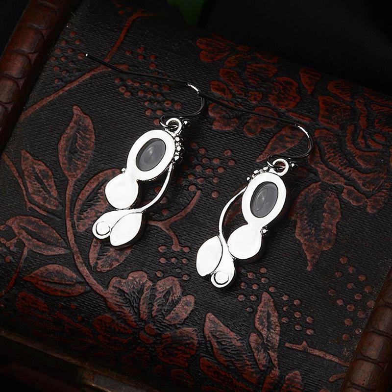 Colorful Crystals Moonstone Earrings - Floral Fawna