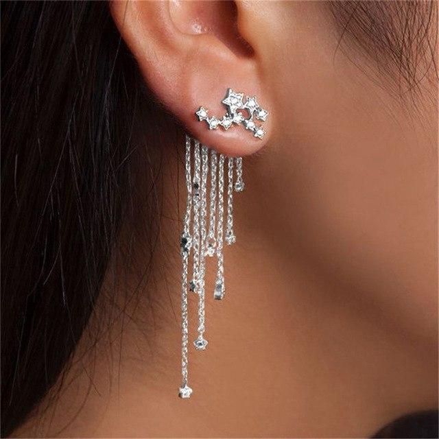 Constellation & Shooting Stars Earrings - Floral Fawna