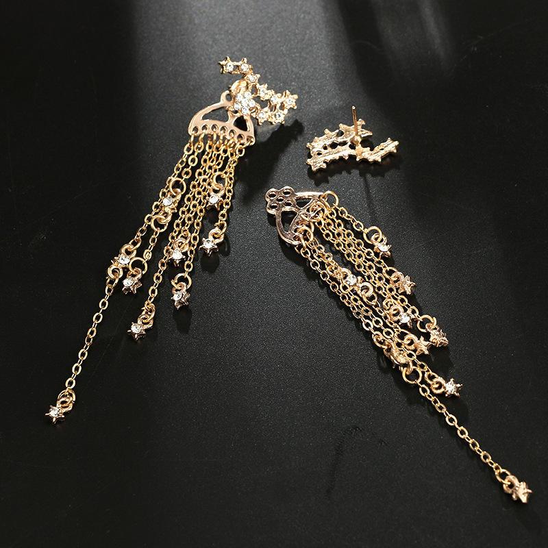 Constellation & Shooting Stars Earrings - Floral Fawna