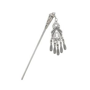 Vintage Style Ethnic Hair Stick - Floral Fawna