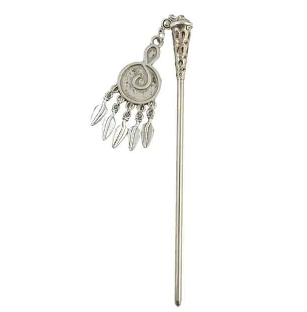 Vintage Style Ethnic Hair Stick - Floral Fawna