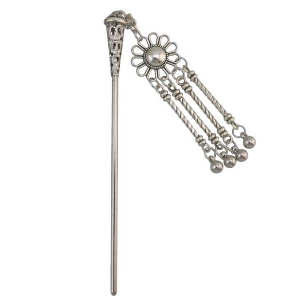 Vintage Style Ethnic Hair Stick - Floral Fawna