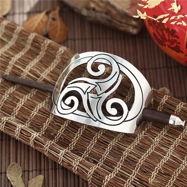 Vintage Style Ethnic Patterns Hair Barrette - Floral Fawna