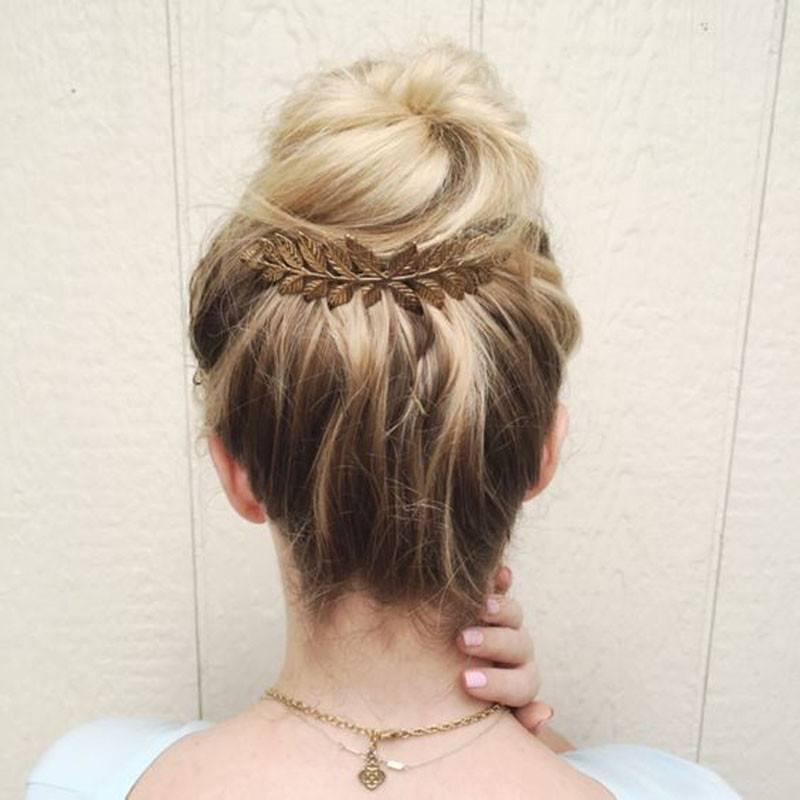 Vintage Style Leaf Branch Hair Comb - Floral Fawna