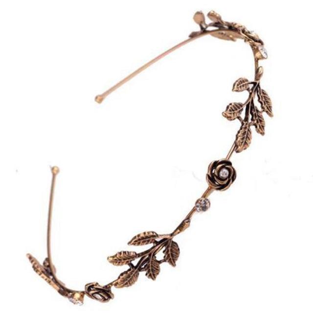 Vintage Style Rose Headband - Floral Fawna