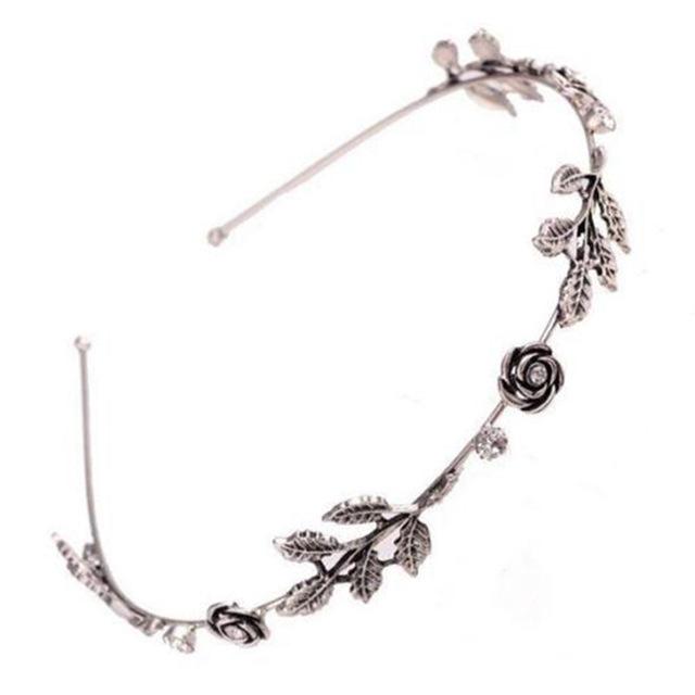 Vintage Style Rose Headband - Floral Fawna